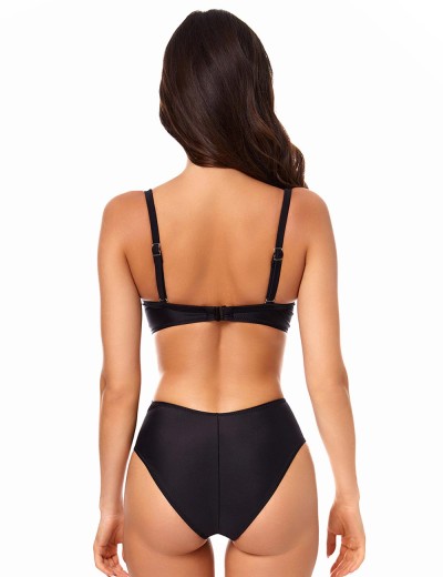 Купальник с открытой спиной Ewlon K.8085_965, Цвет: черный, Размеры: M, изображение 3