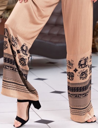 Комплект топ со штанами Mia-Amore RIANNA 1856, Цвет: песочный, Размеры: M, изображение 5