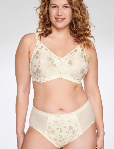 Высокие трусы слипы Naturana 0063 шампань, Цвет: шампань, Размеры: L, изображение 3