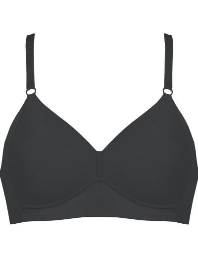 Бюстгальтер без косточек Naturana 5232 черный, Цвет: черный, Размеры: 80C, изображение 4