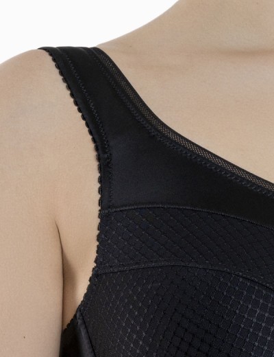 Бюстгальтер без каркасов Senselle QUEEN GAMBIT 1020074 черный, Цвет: черный, Размеры: 95D, изображение 4