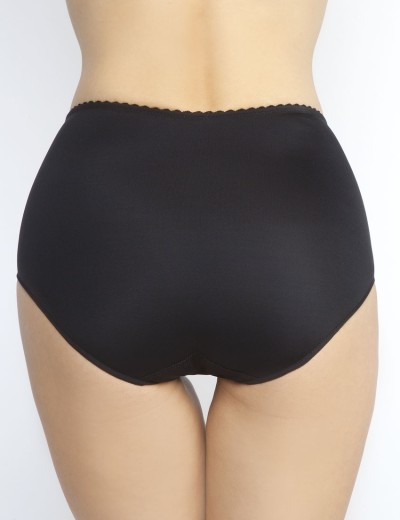 Высокие трусы женские Senselle PLATINUM 21011 черный, Цвет: черный, Размеры: 4XL, изображение 3
