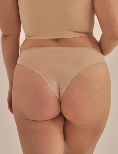 Трусы бразилиана MY SL442PS nudo, Цвет: телесный, Размеры: 3XL, изображение 2