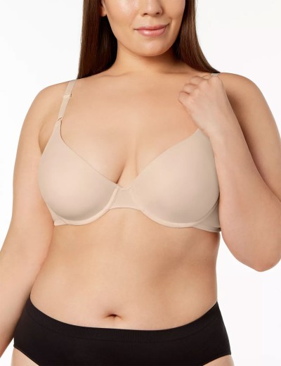 Бюстгальтер формованный гладкий Maidenform 7959 бежевый, Цвет: бежевый, Размеры: 75B, изображение 7