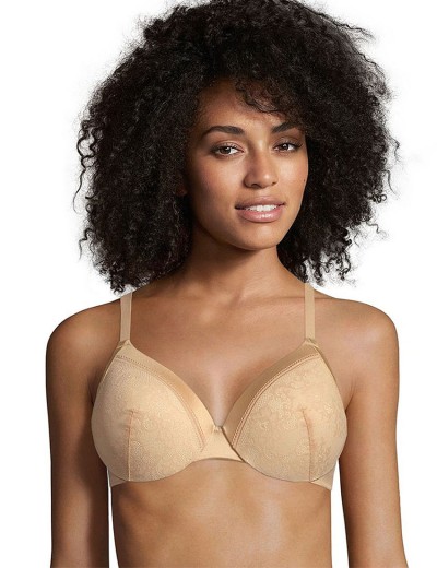 Бюстгальтер с поролоном Maidenform 9436 латте/ваниль, Цвет: латте/ваниль, Размеры: 80E, изображение 6