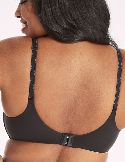 Формованный бюстгальтер без косточек Maidenform 9456 черный/бежевый, Цвет: черный/бежевый, Размеры: 70B, изображение 4