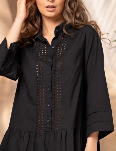 Туника из хлопка Mia-Amore ROCHELLE 1610 черный, Цвет: черный, Размеры: M, изображение 5