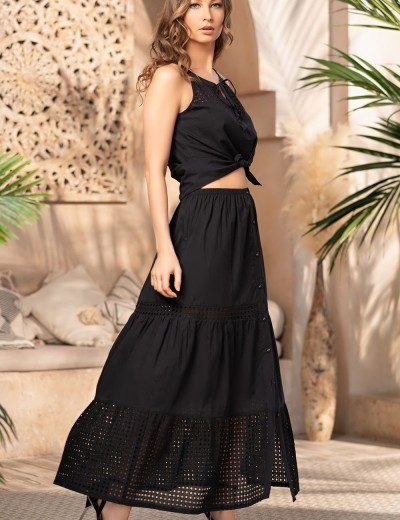 Комплект топ + юбка Mia-Amore ROCHELLE 1612 черный, Цвет: черный, Размеры: S, изображение 3