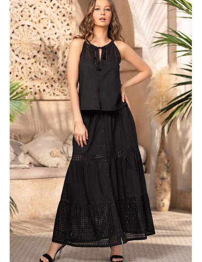 Комплект топ + юбка Mia-Amore ROCHELLE 1612 черный, Цвет: черный, Размеры: S, изображение 4