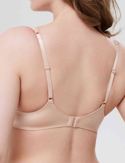 Треугольный бюстгальтер с пуш-ап Milavitsa 127660 нюд, Цвет: нюд, Размеры: 75A, изображение 3