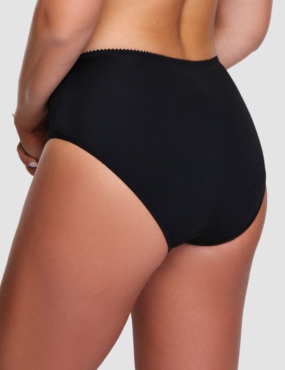 Трусы слипы из микрофибры Senselle PLATINUM 2010008 черный/серебристый пион, Цвет: черный/пион, Размеры: XL, изображение 2