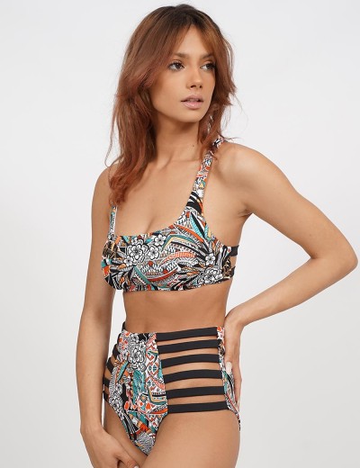 Купальный лиф-топ UNICONF CBB248 AFRICA, Цвет: мульти, Размеры: S, изображение 3