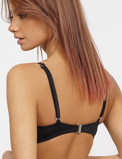 Черный пляжный бюстгальтер UNICONF CBS313 YOUNG SUMMER, Цвет: черный, Размеры: 70C, изображение 2