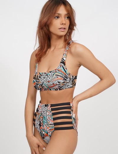 Низ купальника с вырезами UNICONF CBC248 AFRICA, Цвет: черный, Размеры: S, изображение 3