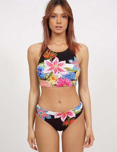 Низ купальника UNICONF CBC294 DREAMY GARDEN, Цвет: черный, Размеры: S, изображение 3