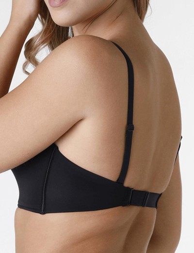 Бюстгальтер для глубокого декольте Wonderbra W00J5 черный, Цвет: черный, Размеры: 70A, изображение 2