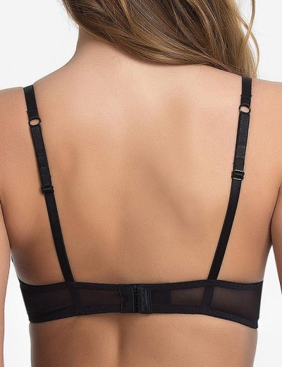 Бюстгальтер пуш-ап Wonderbra W06S9 черный, Цвет: черный, Размеры: 70F, изображение 2