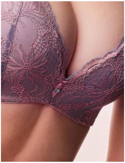 Бюстгальтер супер пуш-ап без косточек Alles MADERA SUPER P-UP, Цвет: сиреневый, Размеры: 60G, изображение 4