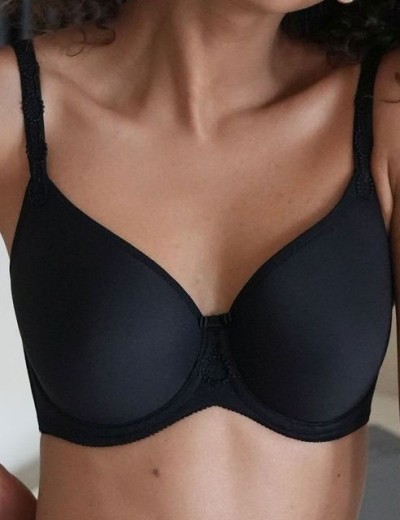 Бюстгальтер балконет спейсер Kris Line FORTUNA spacer черный, Цвет: черный, Размеры: 75E, изображение 6