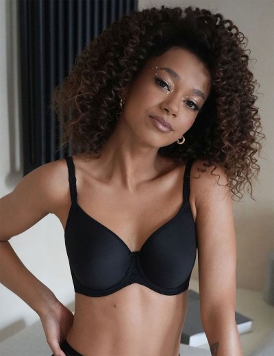 Бюстгальтер балконет спейсер Kris Line FORTUNA spacer черный, Цвет: черный, Размеры: 75E, изображение 4