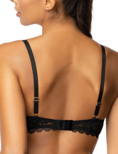 Бюстгальтер балконет пуш-ап MAT ESTELLE czarny M-0198-11-1, Цвет: черный, Размеры: 65B, изображение 2