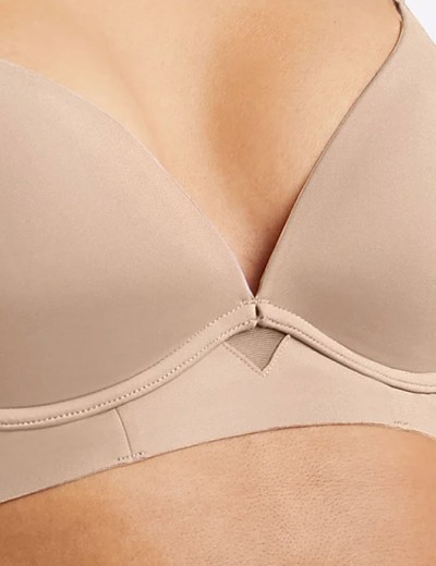 Бескаркасный гладкий бюстгальтер Maidenform DM2301 миндаль, Цвет: миндаль, Размеры: 85D, изображение 6