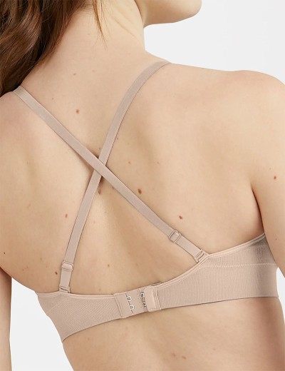 Бюстгальтер бралетт без косточек Maidenform DM2303 песочный, Цвет: песочный, Размеры: M, изображение 6