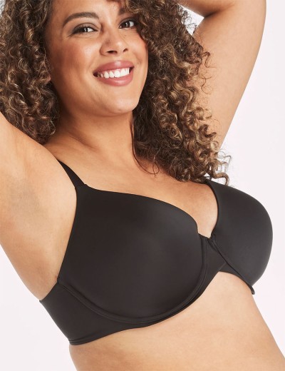 Бюстгальтер с формованной чашкой Maidenform DM7543 черный, Цвет: черный, Размеры: 75A, изображение 4