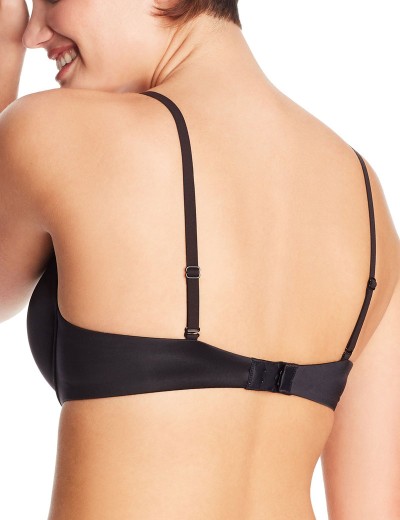 Гладкий бюстгальтер пуш-ап Maidenform DM0066 черный, Цвет: черный, Размеры: 80B, изображение 7