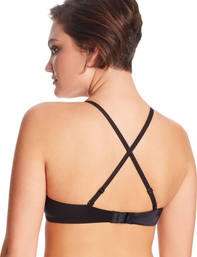 Гладкий бюстгальтер пуш-ап Maidenform DM0066 черный, Цвет: черный, Размеры: 80B, изображение 8