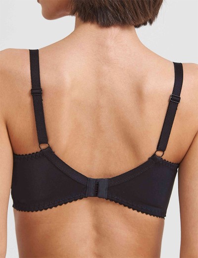 Бюстгальтер полумягкий Simona M 610 черный-сетка, Цвет: черно-сетка, Размеры: 85C, изображение 2