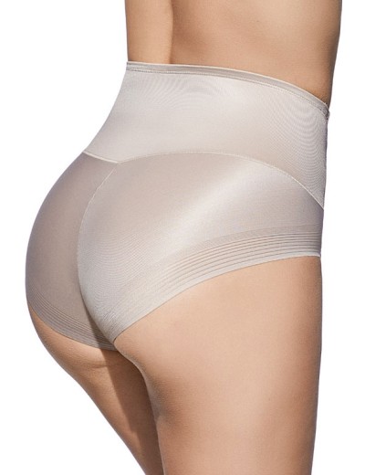 Высокие трусы с утяжкой Selene 901 CONTROL серо-бежевый, Цвет: серо-бежевый, Размеры: L, изображение 2
