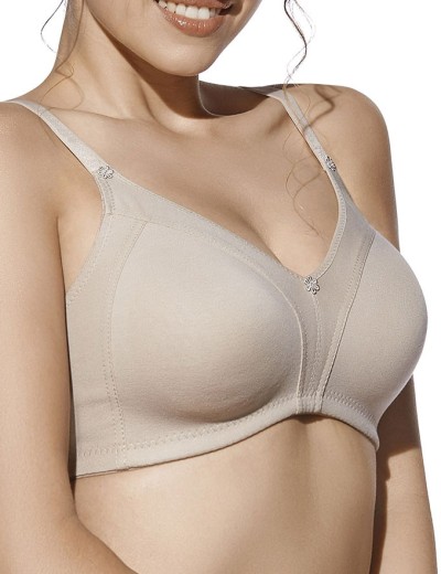 Бюстгальтер без косточек Selene BLANCA серо-бежевый, Цвет: серо-бежевый, Размеры: 90C, изображение 3