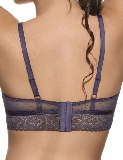 Формованный бюстгальтер Selene LYDIA темно-синий, Цвет: темно-синий, Размеры: 70B, изображение 2