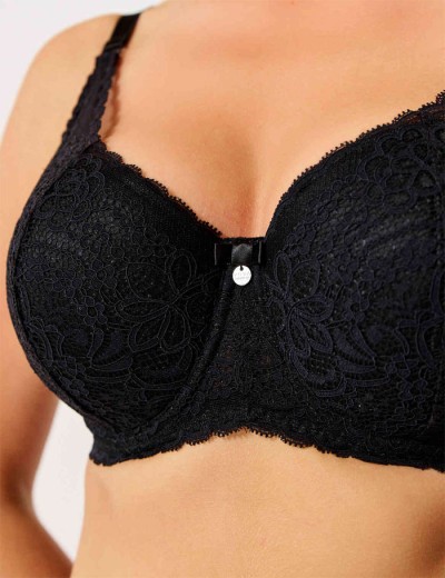 Бюстгальтер балконет VOVA PATRICE V42720 черный, Цвет: черный, Размеры: 95E, изображение 6