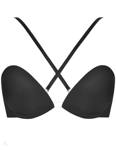 Бюстгальтер-трансформер пуш-ап Wonderbra W9243 черный, Цвет: черный, Размеры: 80A, изображение 6 Бюстгальтер-трансформер пуш-ап Wonderbra W9243 черный, Цвет: черный, Размеры: 80A, изображение 6