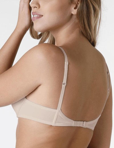 Бюстгальтер пуш-ап Wonderbra W9443 бежевый, Цвет: бежевый, Размеры: 85H, изображение 2