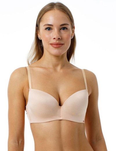 Бюстгальтер балконет Coquette Revue SKIN 54119-03, Цвет: телесный, Размеры: 80B, изображение 3