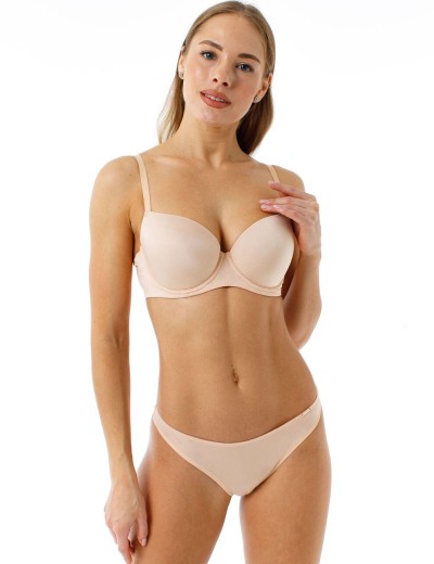 Бюстгальтер формованный Coquette Revue SKIN 87119-03, Цвет: телесный, Размеры: 90E, изображение 4