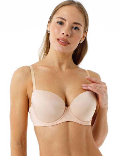 Бюстгальтер формованный Coquette Revue SKIN 87119-03, Цвет: телесный, Размеры: 90E, изображение 3