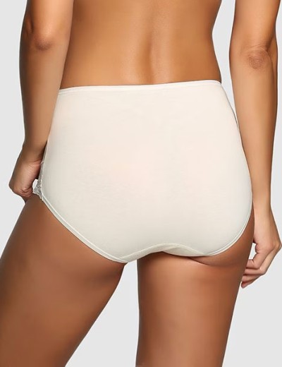Трусы слипы Janira PACK-2 BRAGA ESENCIAL 1031398 в наборе (2шт) nacar, Цвет: nacar (крем), Размеры: L, изображение 2