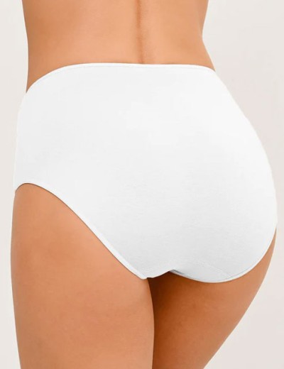 Хлопковые трусы макси Janira BELLE COTTON 1032267 CAREY white, Цвет: white (белый), Размеры: XL, изображение 2