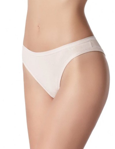 Хлопковые трусы бразилиана Janira PACK 2 BRASILIAN ESENCIAL 1032023 в наборе (2шт) dune, Цвет: dune (песочный), Размеры: S, изображение 3