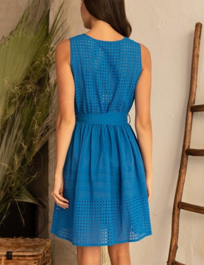 Сарафан из хлопка Mia-Amore ROCHELLE 1611 синий, Цвет: синий, Размеры: L, изображение 2