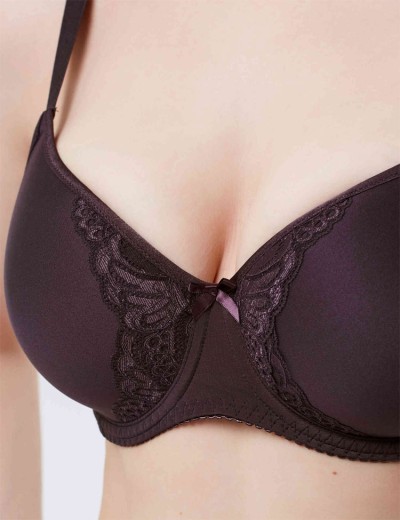 Бюстгальтер спейсер Milavitsa 119141 эспрессо, Цвет: эспрессо, Размеры: 75F, изображение 5