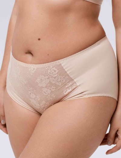 Трусы слипы высокие Milavitsa 256180 нюд, Цвет: нюд, Размеры: 4XL, изображение 3