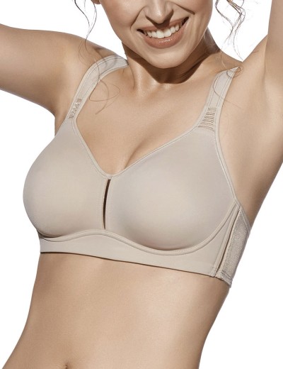Бюстгальтер-минимайзер Selene ELVIRA серо-бежевый, Цвет: серо-бежевый, Размеры: 100C, изображение 3