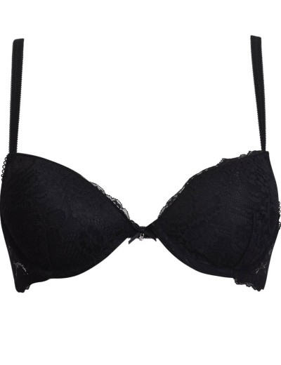 Бюстгальтер с гелевым пуш-ап Sielei ALLURE 2674 nero, Цвет: nero (черный), Размеры: 80C, изображение 5