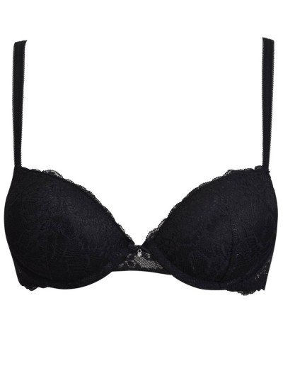 Бюстгальтер пуш-ап Sielei ALLURE 2680 nero, Цвет: nero (черный), Размеры: 70B, изображение 4