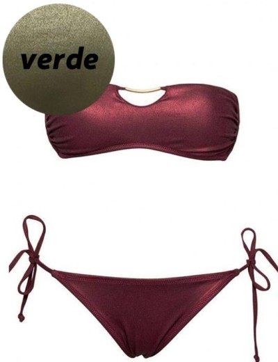 Мини-купальник фашия и бикини Sielei FASHION GOLD FA05 verde militare, Цвет: verde militare (хаки), Размеры: 75B, изображение 2